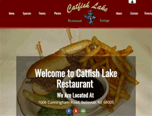 Tablet Screenshot of catfishlake.org